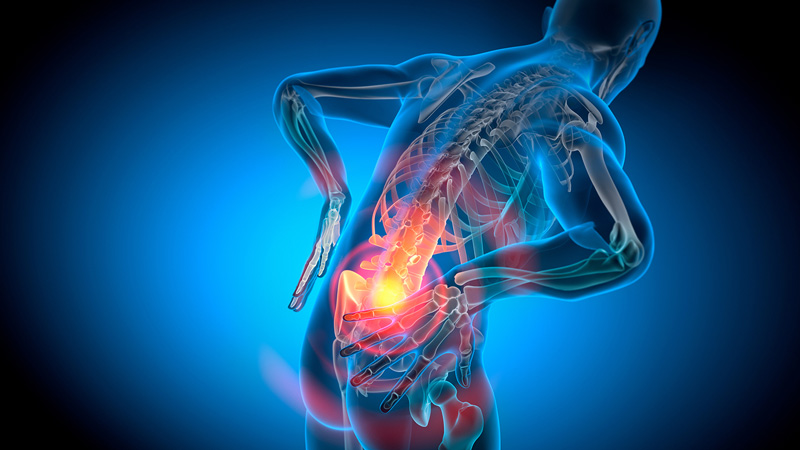 eliminate lower back pain graphic