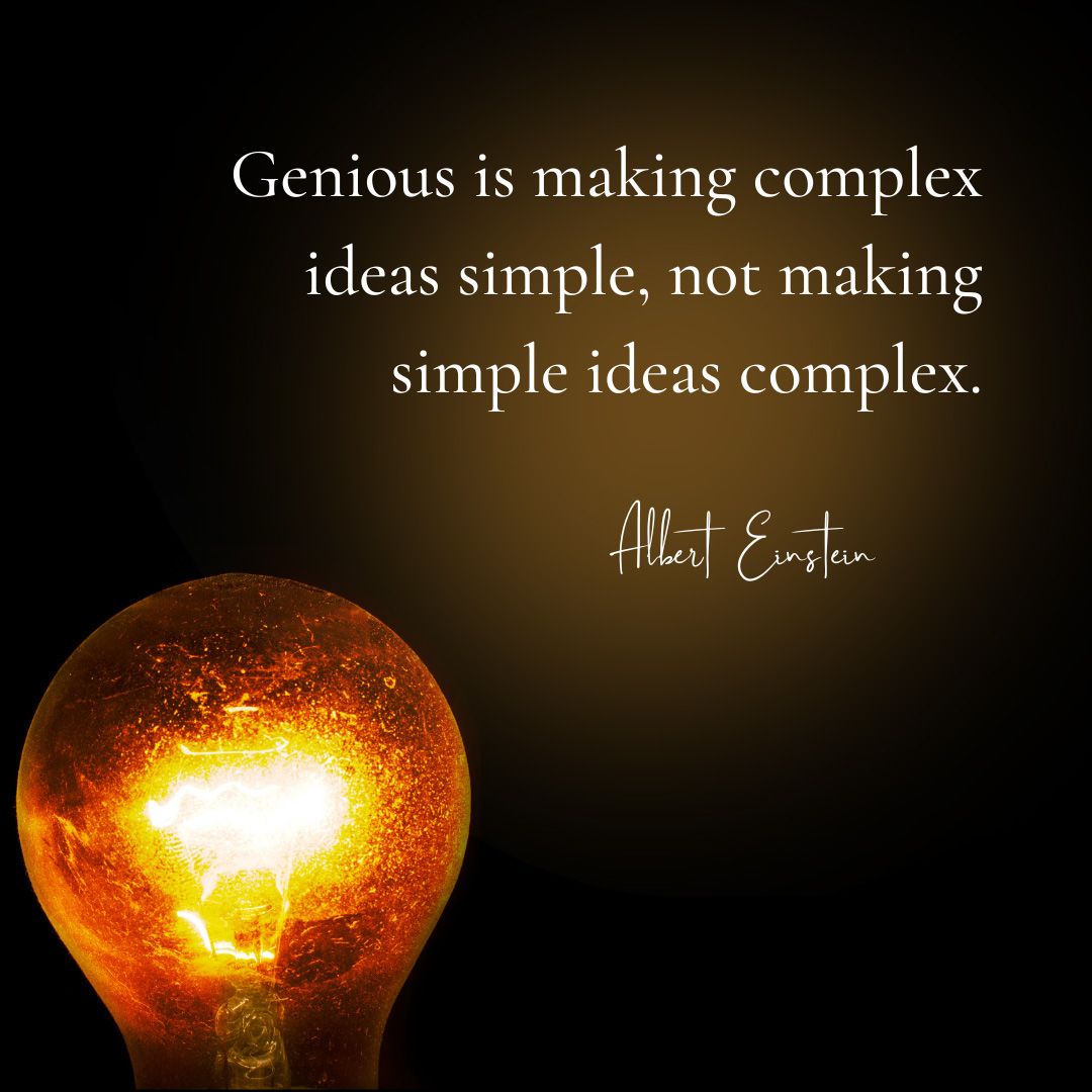 Albert Einstein quote graphic