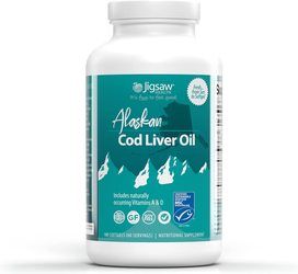 Jigsaw Health Alaskan Cod Liver Oil Softgels
