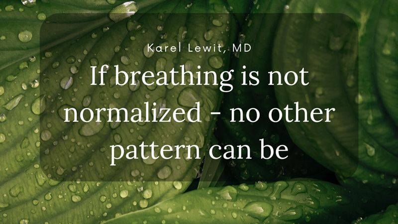 breath restoration quote on nature background
